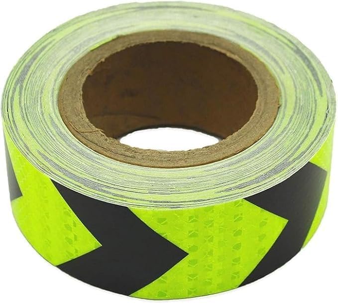 Duravel Green and Black Arrow Reflective Tape - 50 Metres - Image 2